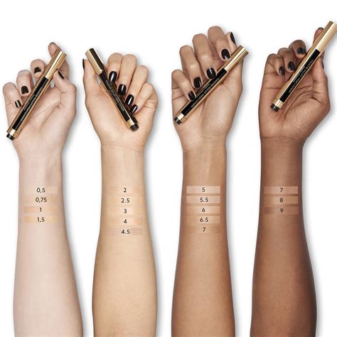 touche eclat ysl|ysl touche eclat shade chart.